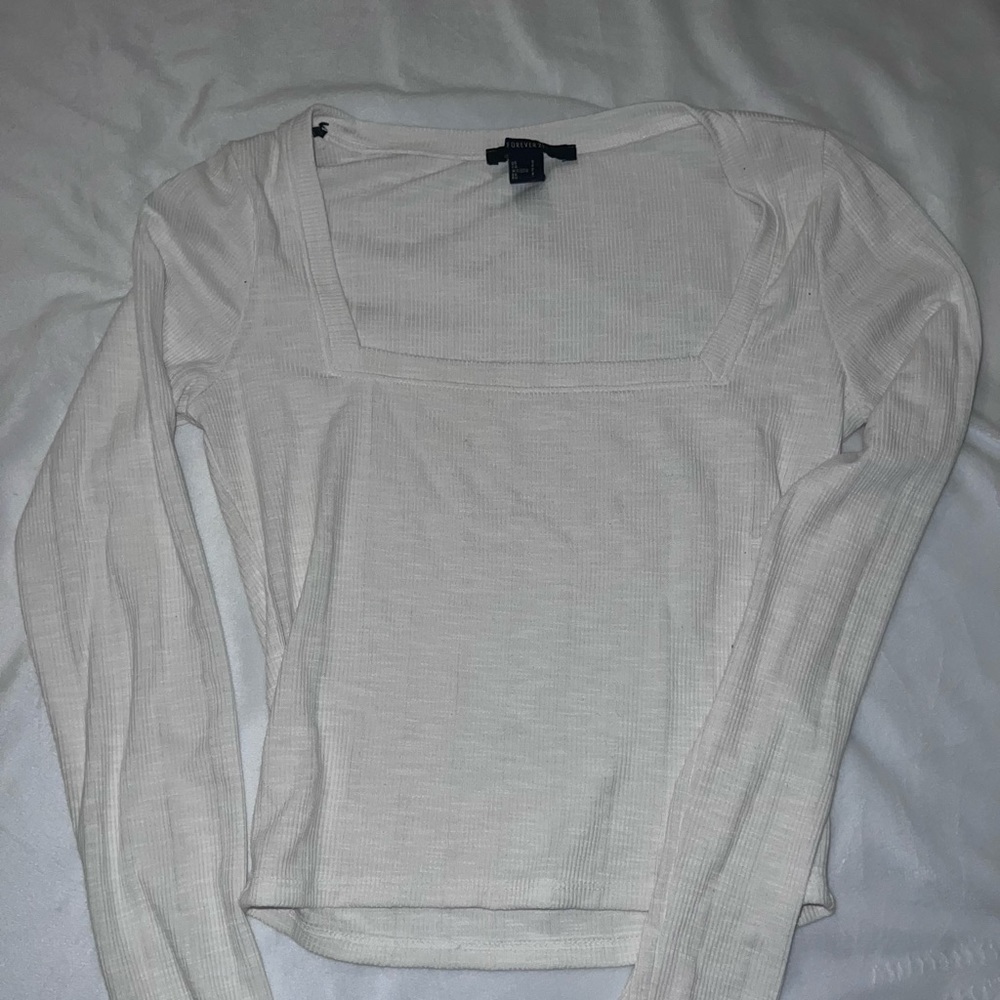 Square neck top